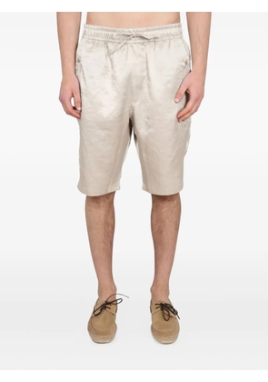 Needles drawstring bermuda shorts - Neutrals