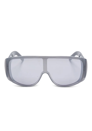 Retrosuperfuture shield-frame sunglasses - Grey