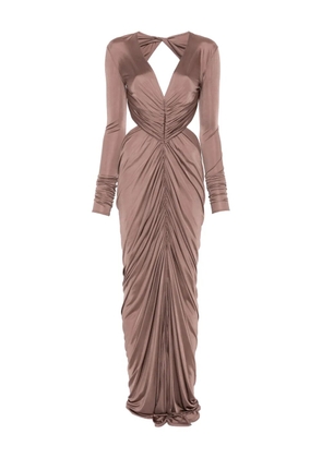 Rick Owens Lilies cut-out draped dress - Pink