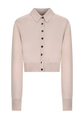 Sportmax collared button-front cardigan - Pink