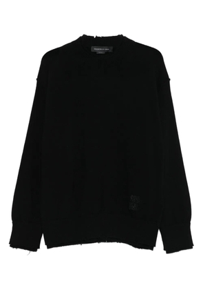 FEDERICO CINA crew-neck sweater - Black