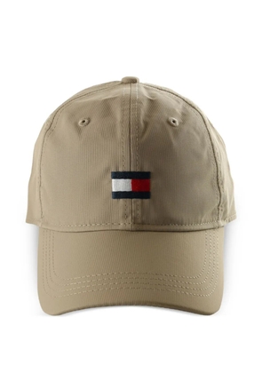 Tommy Hilfiger logo-patch cap - Brown