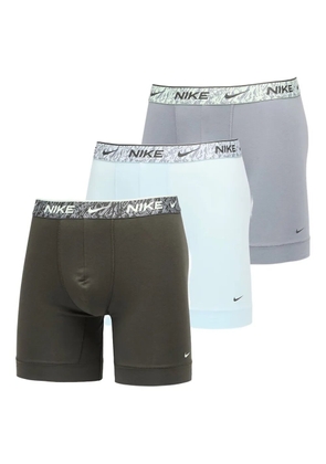 Nike Dri-Fit logo-print boxer briefs (pack of three) - Multicolour
