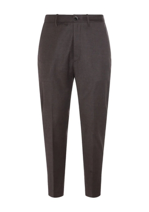 Nine In The Morning buttoned trousers - Brown