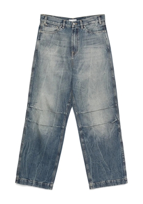 1989 STUDIO faded panelled jeans - Blue