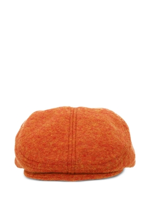 Ruslan Baginskiy logo-embroidered beret - Orange