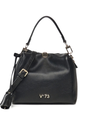 V°73 Keira logo-plaque shoulder bag - Black