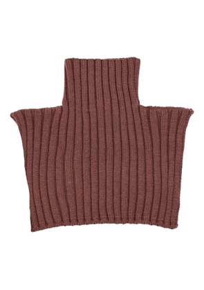 Niccolò Pasqualetti ribbed-knit top - Brown