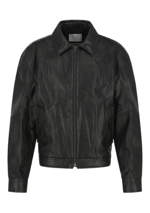 Amomento zip-up bomber jacket - Black