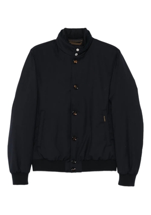 Moorer button-fastening bomber jacket - Blue