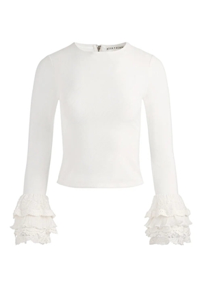 alice + olivia Delaina top - White