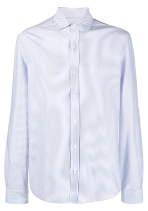 Brunello Cucinelli candy-stripe long-sleeve shirt - Blue