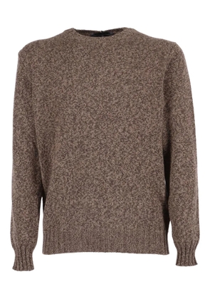 Filippo De Laurentiis crew-neck sweater - Brown