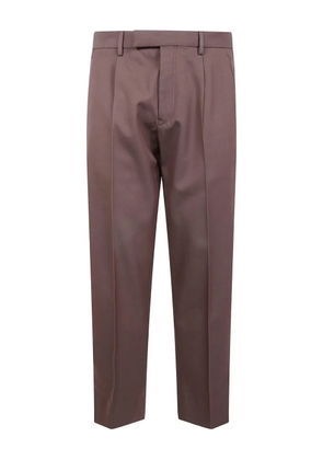 Zegna pocket pleated trousers - Brown
