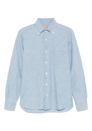 Barba chambray shirt - Blue