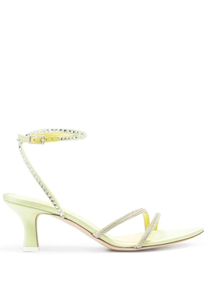 3juin Maui crystal-embellished strap sandals - Green
