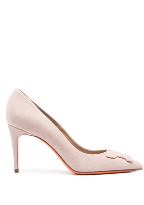 Santoni 85mm Santoni Sibille pumps - Neutrals