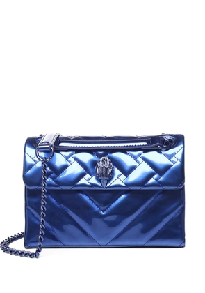 Kurt Geiger London quilted chain shoulder bag - Blue