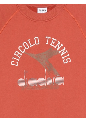 Diadora logo-print sweatshirt - Brown