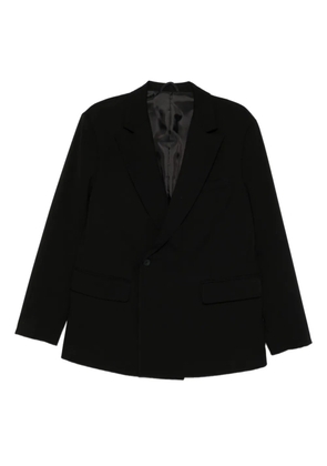 IMPERIAL double-breasted cotton blazer - Black