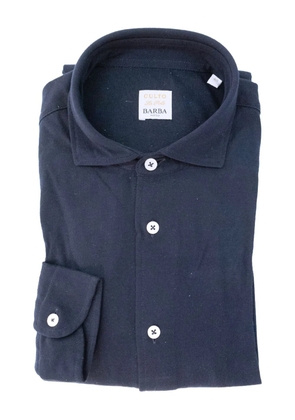 Barba cotton shirt - Blue