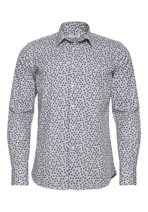LOJA DAS MEIAS floral-print long-seeve shirt - White