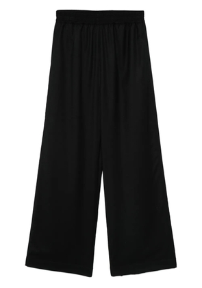 Fabiana Filippi Amelia flannel trousers - Black