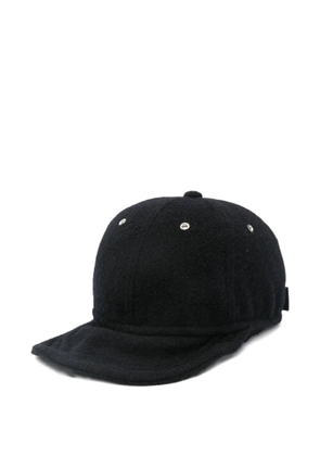 Camiel Fortgens eyelet-detail wool cap - Black
