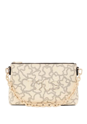 TOUS floral-print chain bag - Neutrals