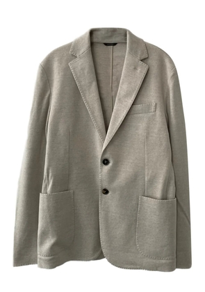 Loro Piana patch-pocket two-button jacket - Neutrals