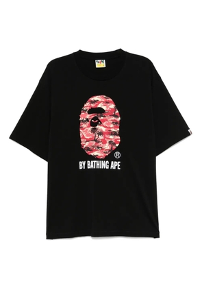 A BATHING APE® logo-printed T-shirt - Black