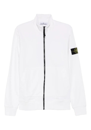 Stone Island zip-up sweater - White