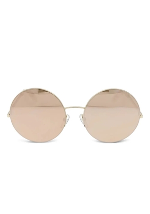 Victoria Beckham Eyewear round-frame sunglasses - Gold