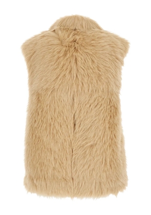 Urbancode faux-fur vest - Neutrals