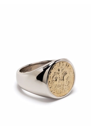 Tom Wood coin signet ring - Silver