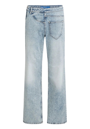 Karl Lagerfeld Jeans twisted mid-rise jeans - Blue