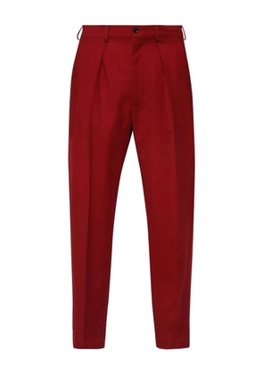 Enfants Riches Déprimés pleated-front trousers - SCARLET
