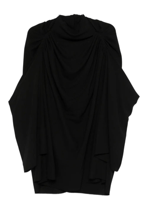 Rick Owens draped dress - Black