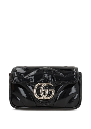 Gucci small GG Marmont shoulder bag - Black