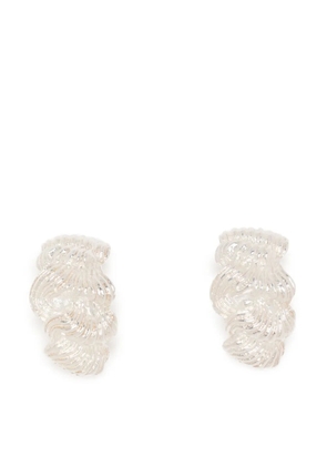 Completedworks Buttercream textured earrings - Silver