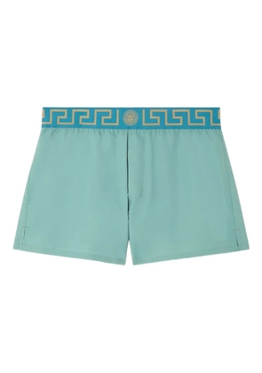 Versace Greca-border swim trunks - Green