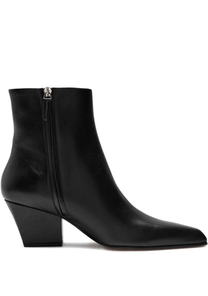 Paris Texas Jane pointed-toe block-heel boots - Black