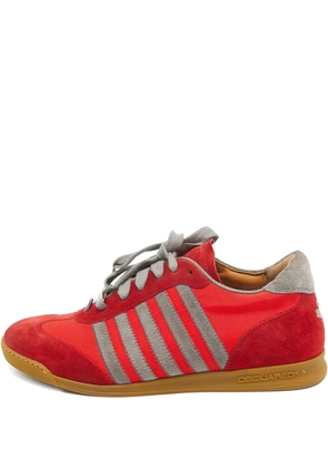 DSQUARED2 suede stripe sneakers
