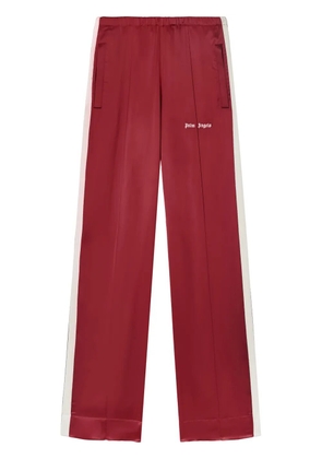 Palm Angels logo fluid track pants - Red