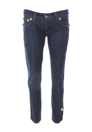 Philipp Plein stud-embellished jeans - Blue