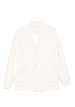 YES LONDON V-neck cardigan - White