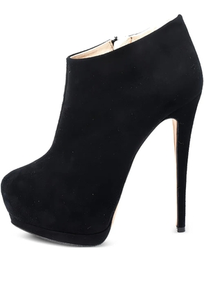 Giuseppe Zanotti 145mm suede platform boots - Black