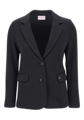 Sun68 notched-lapels two-button blazer - Black