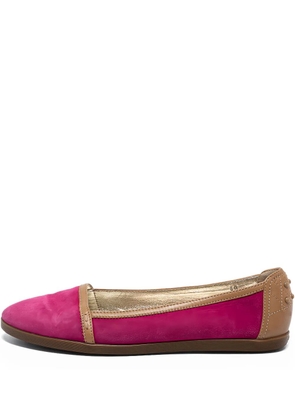 Tod's Vintage Pre-owned panelled flats - Pink