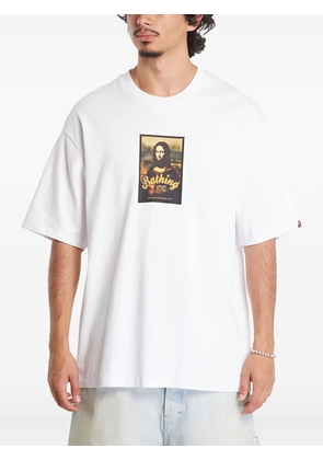 A BATHING APE® Art-print tee - White